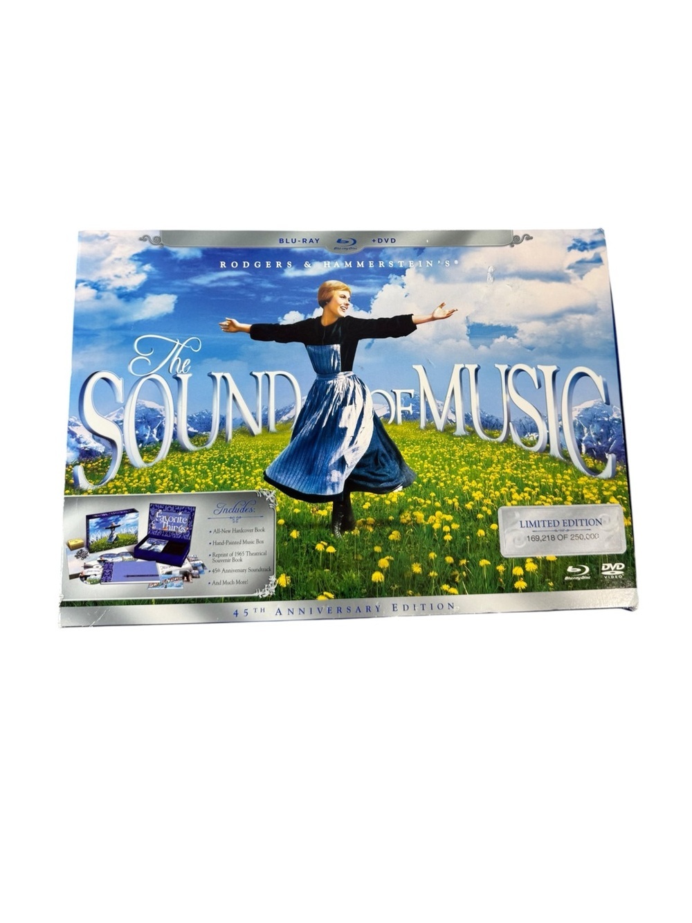 The Sound of Music 45th Anniversary Collector's Set Blu Ray Movie Sealed